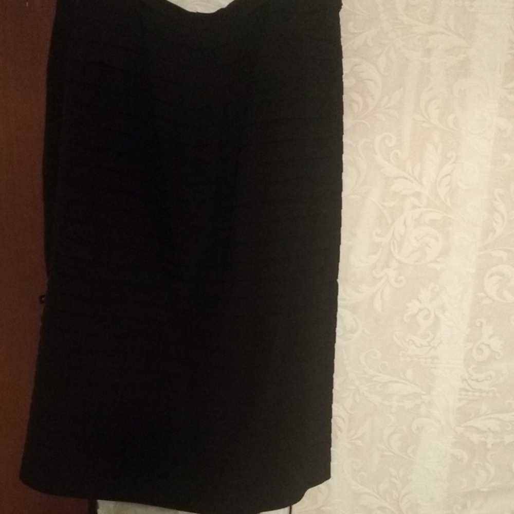 Long black skirt